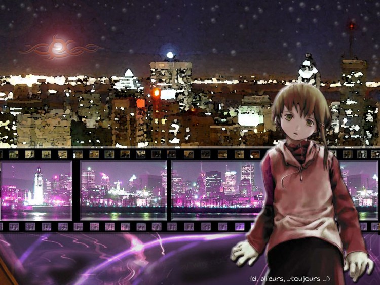 Wallpapers Manga Serial Experiments Lain ici, ailleurs