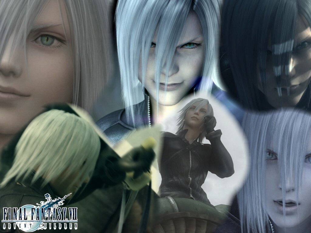 Fonds d'cran Jeux Vido Final Fantasy Advent Children Kadaj