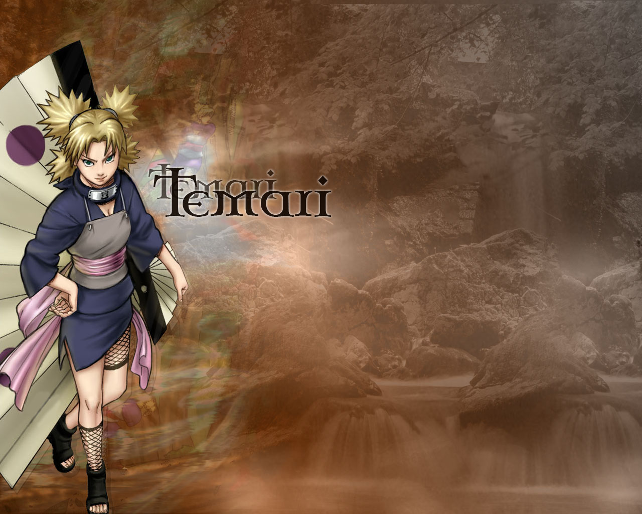 Wallpapers Manga Naruto Temari de Suna