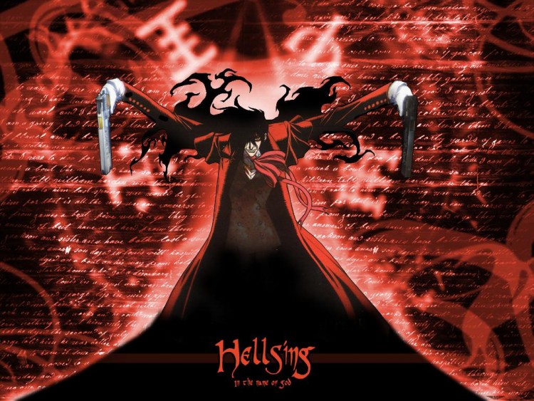 Fonds d'cran Manga Hellsing in the name of god