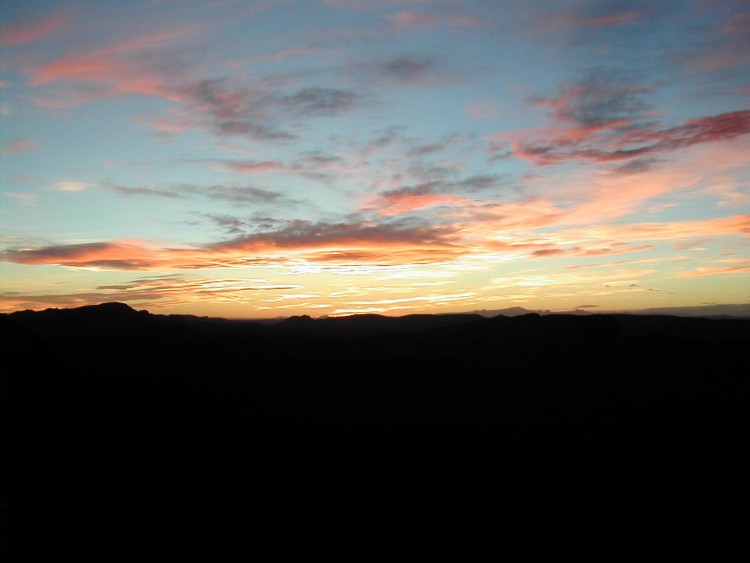 Fonds d'cran Nature Couchers et levers de Soleil Dsert marocain