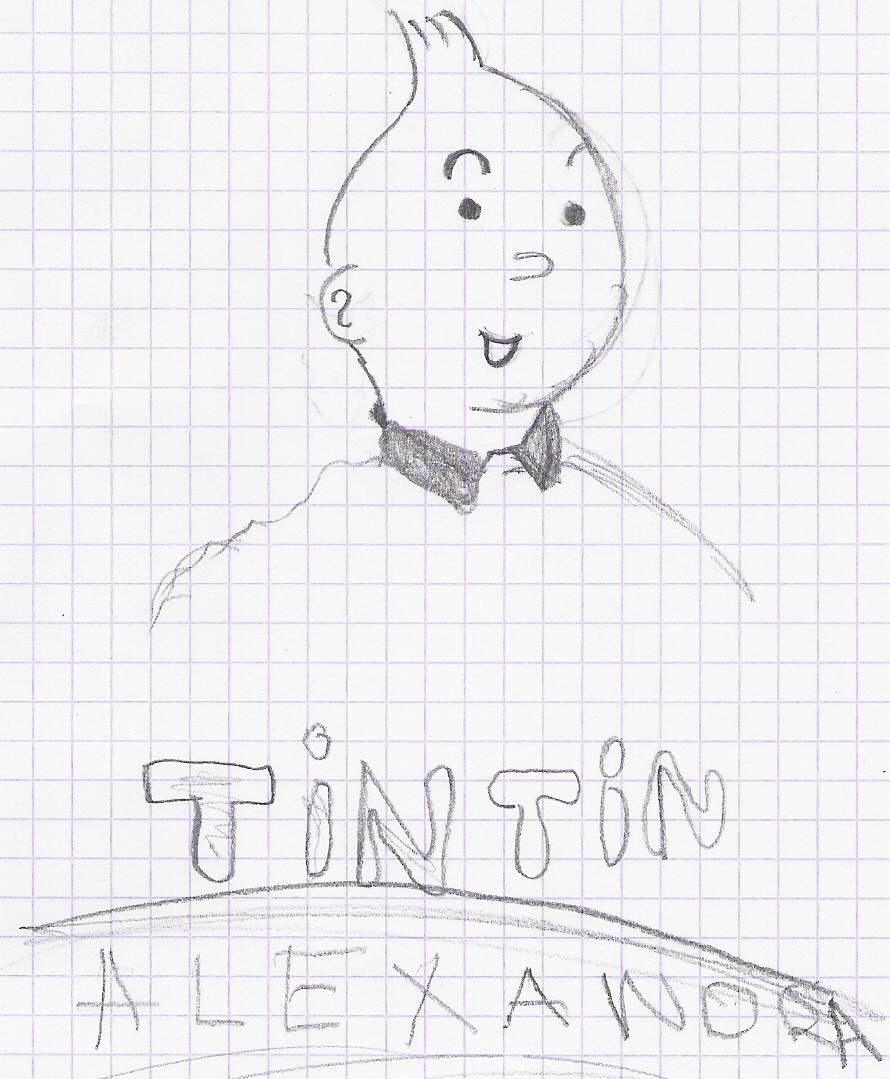 Wallpapers Art - Pencil Comics - Tintin Tintin