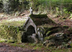 Fonds d'cran Constructions et architecture fontaine du Longy en Corrze