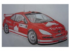 Wallpapers Art - Pencil 307 wrc