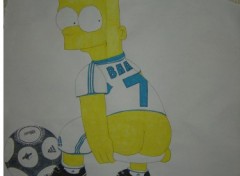 Wallpapers Art - Pencil Bart fan de l'om