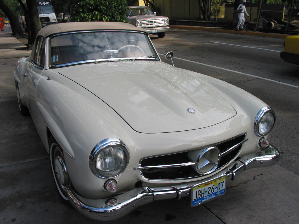 Fonds d'cran Voitures Mercedes Mercedes 190SL