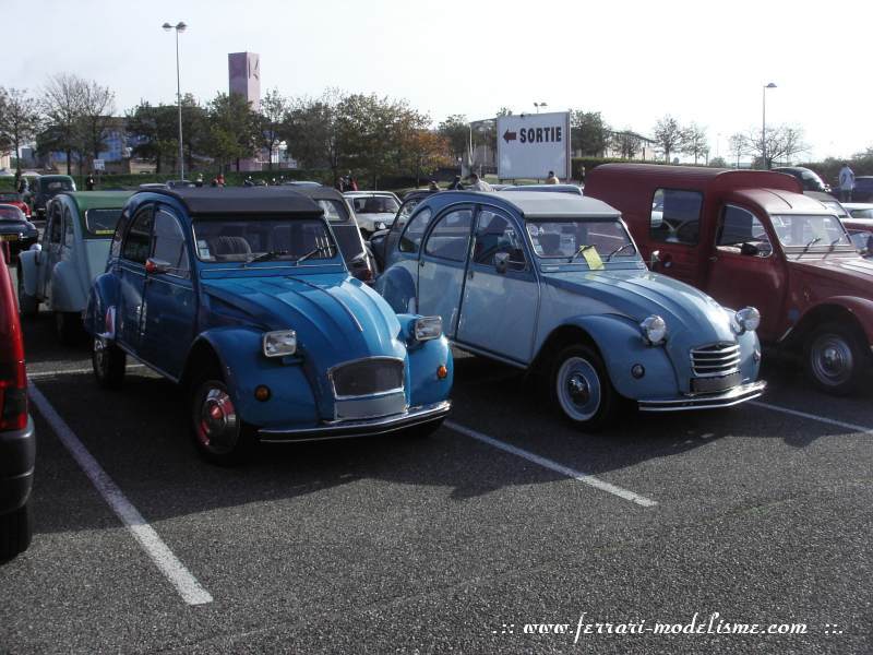 Wallpapers Cars Citron Citroen 2CV - Epoqu'Auto Lyon 2004