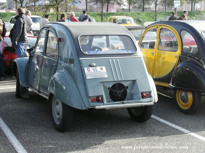 Wallpapers Cars Citron Citroen 2CV - Epoqu'Auto Lyon 2004