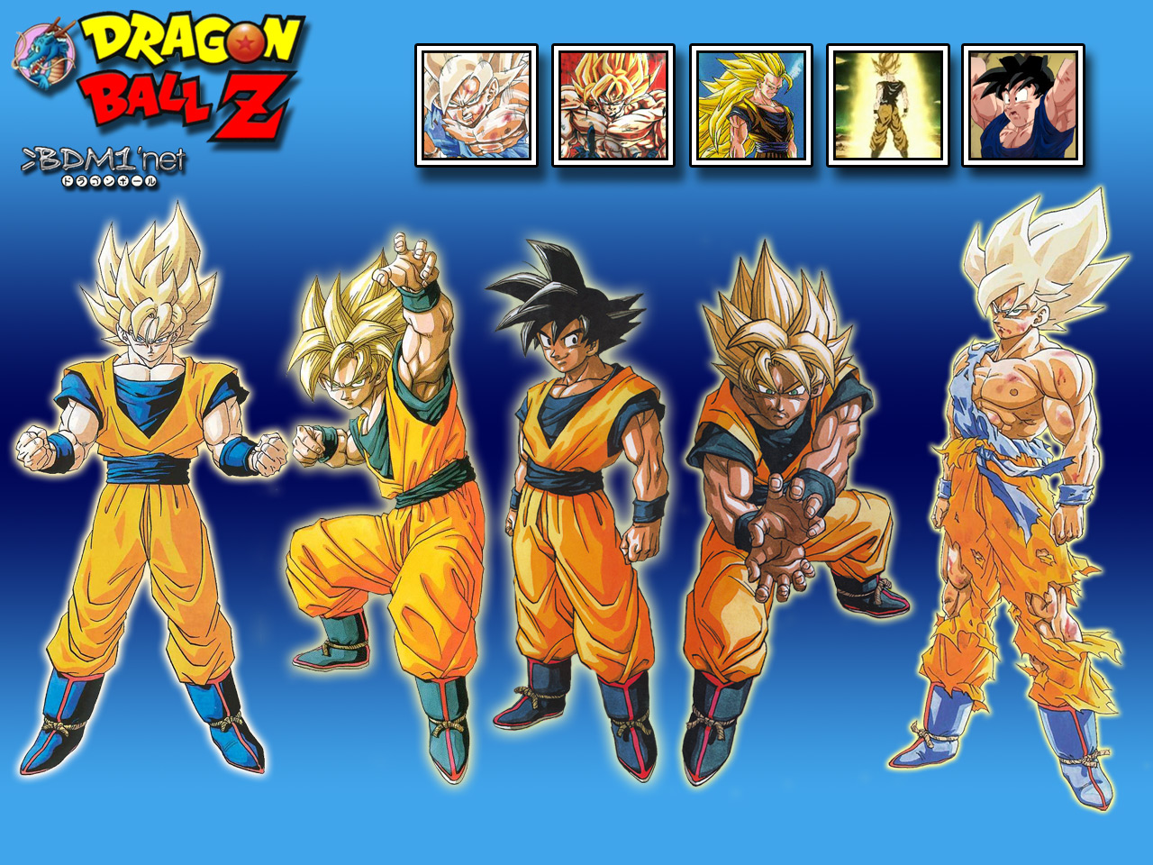 Wallpapers Manga Dragon Ball Z goku