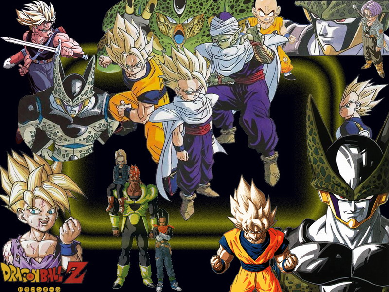 Wallpapers Manga Dragon Ball Z gohan-cell