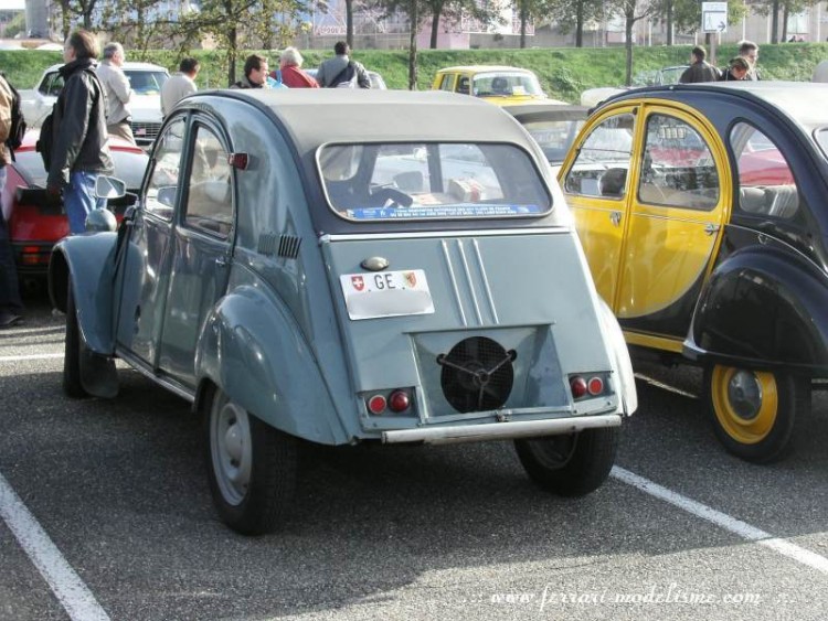 Wallpapers Cars Citron Citroen 2CV - Epoqu'Auto Lyon 2004