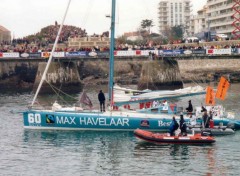 Fonds d'cran Bateaux Dpart du vende globe