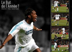 Wallpapers Sports - Leisures Didier Drogba OM