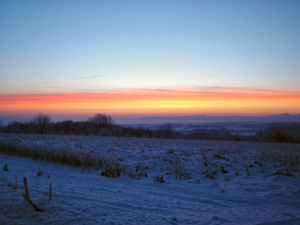 Fonds d'cran Nature Ciel - Nuages Lever de soleil