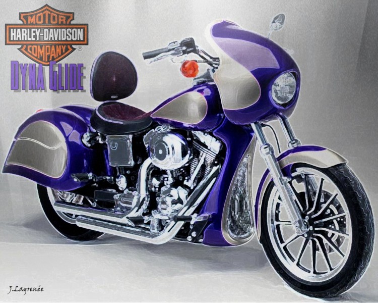 Wallpapers Motorbikes Harley Davidson Dyna Glide