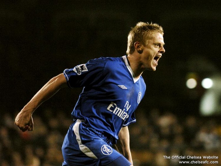 Fonds d'cran Sports - Loisirs Football Damien Duff Chelsea FC