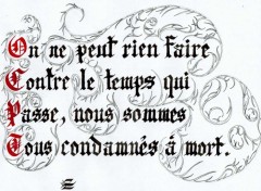 Wallpapers Art - Pencil Nous sommes tous condamns a mort