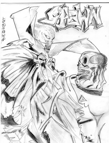 Wallpapers Art - Pencil Comics - Comics spawn-classic