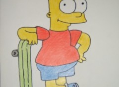 Wallpapers Art - Pencil Bart Simpson