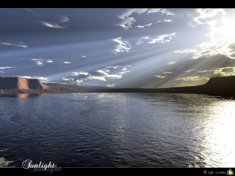 Wallpapers Digital Art 3D - Terragen Sunlight