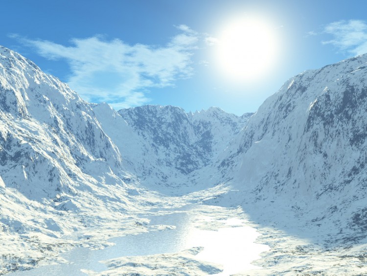 Wallpapers Digital Art 3D - Terragen Hiver