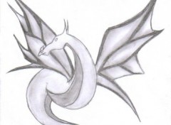 Wallpapers Art - Pencil dragon crayon