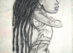 Wallpapers Art - Pencil Rasta...