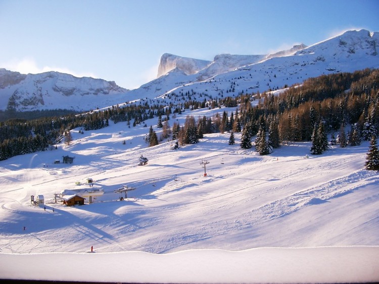 Fonds d'cran Nature Montagnes Rveil de la station