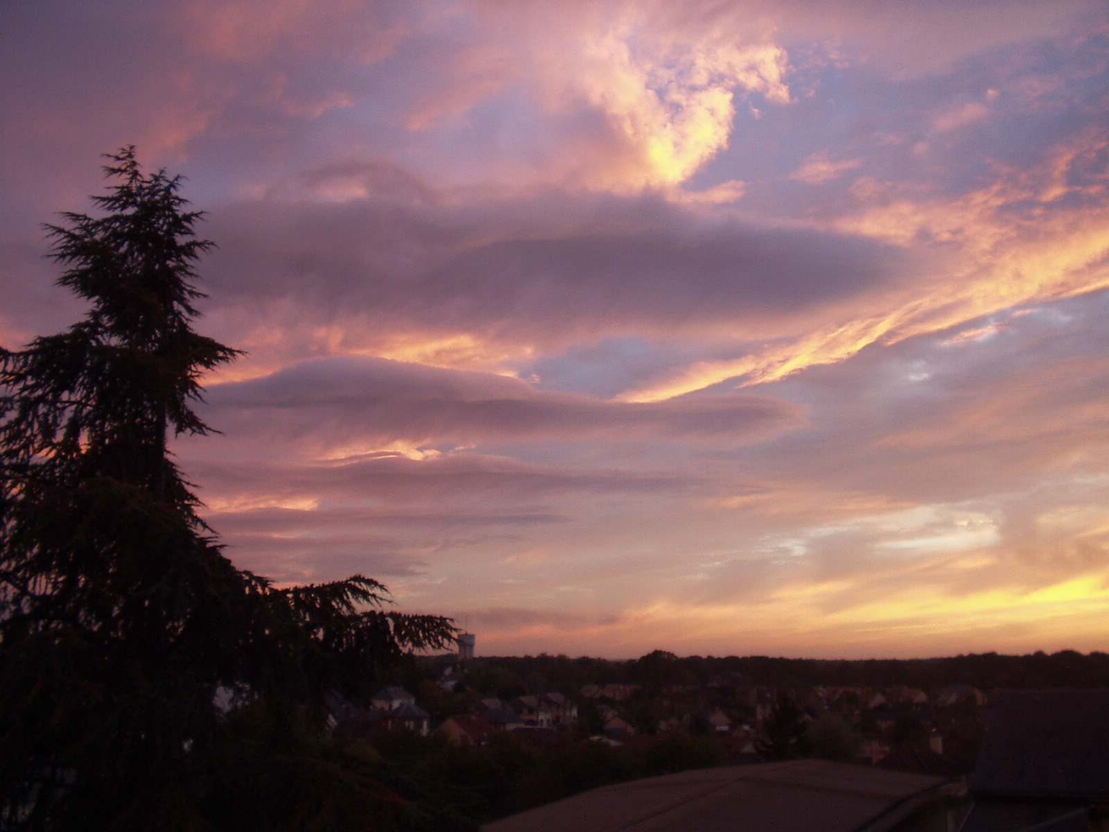 Wallpapers Nature Sunsets and sunrises Evreux ciel infernal