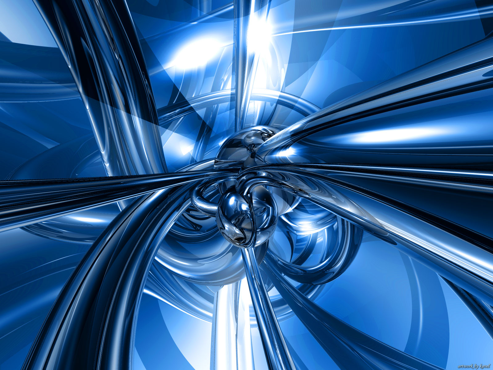 Wallpapers Digital Art Abstract Blue