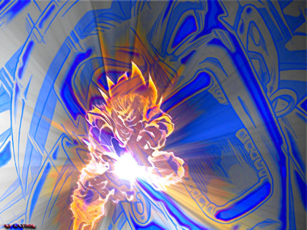 Fonds d'cran Manga Dragon Ball Z Goku Vs Broly !