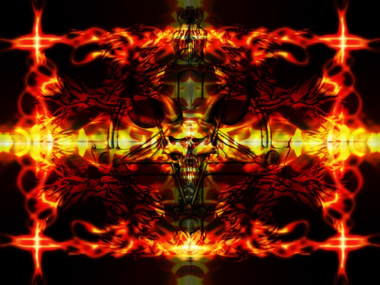 Wallpapers Digital Art Style Dark El diablo 1-0