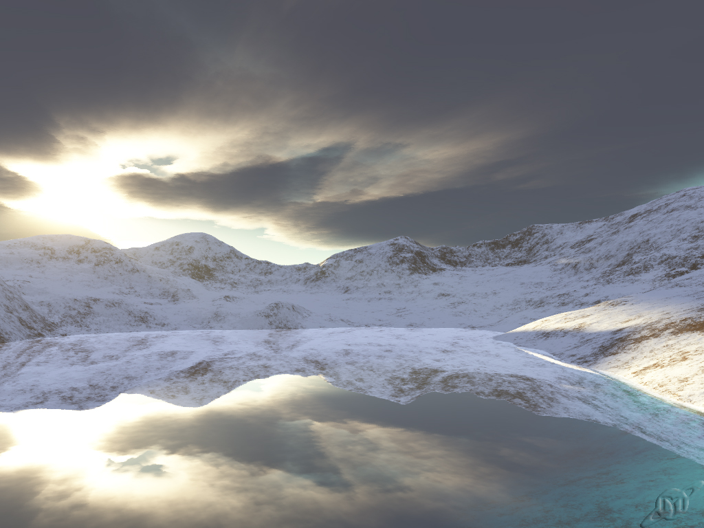 Fonds d'cran Art - Numrique 3D - Terragen Miror