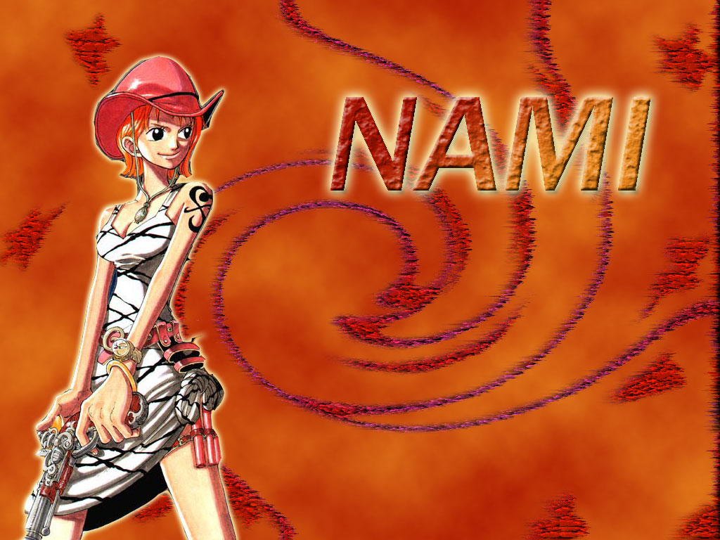 Fonds d'cran Manga One Piece Nami !