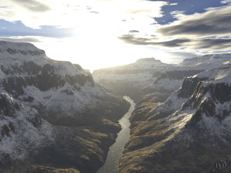 Wallpapers Digital Art 3D - Terragen Filet