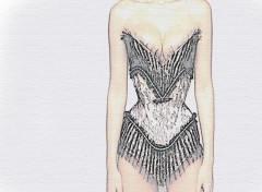 Fonds d'cran Erotic Art Corset