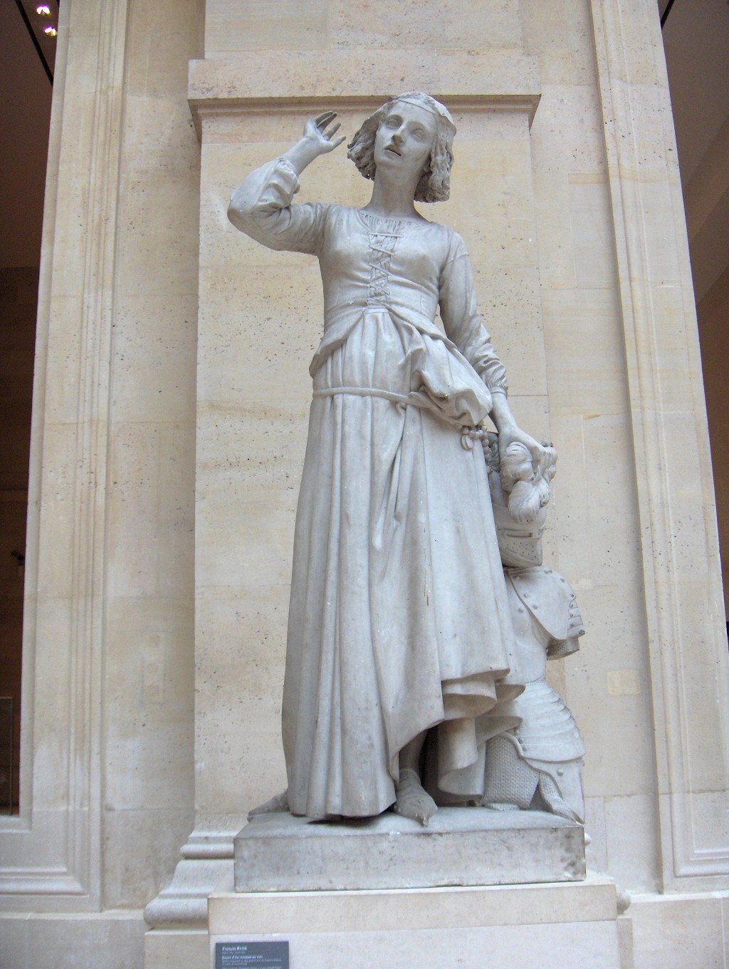 Fonds d'cran Constructions et architecture Statues - Monuments Jeanne d\'Arc - Le Louvre