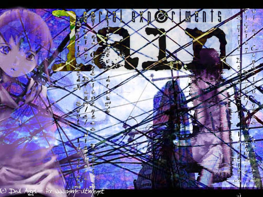 Wallpapers Manga Serial Experiments Lain 