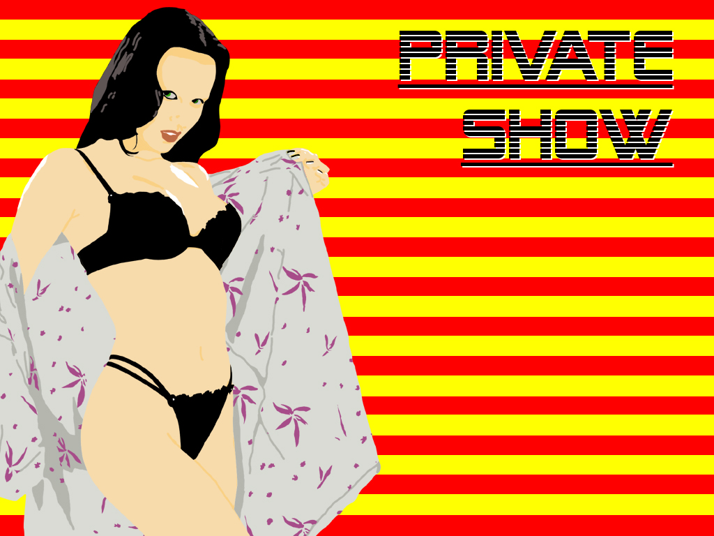 Fonds d'cran Erotic Art Pin-up Private Show