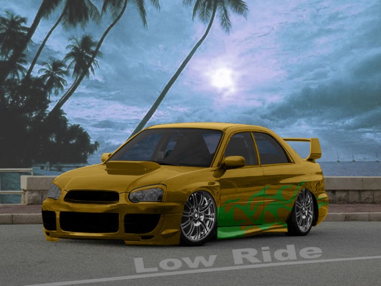 Fonds d'cran Voitures Tuning Subaru Impreza