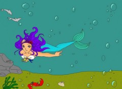 Fonds d'cran Art - Numrique Mermaid