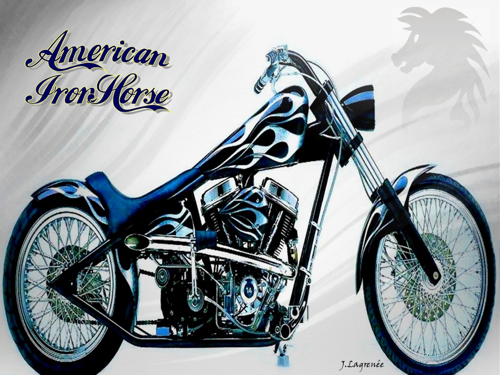 Fonds d'cran Motos Harley Davidson American IronHorse 2003