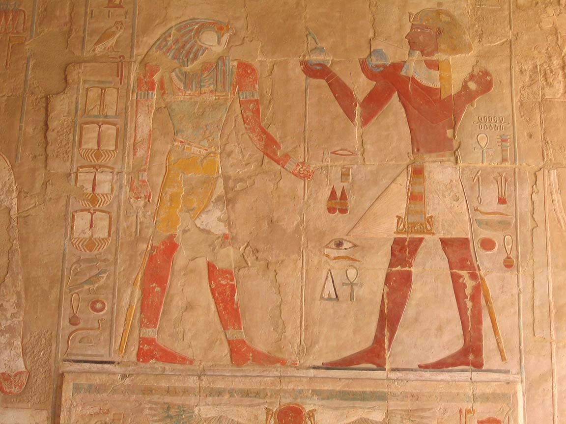 Fonds d'cran Voyages : Afrique Egypte Temple de la reine Hatchepsout