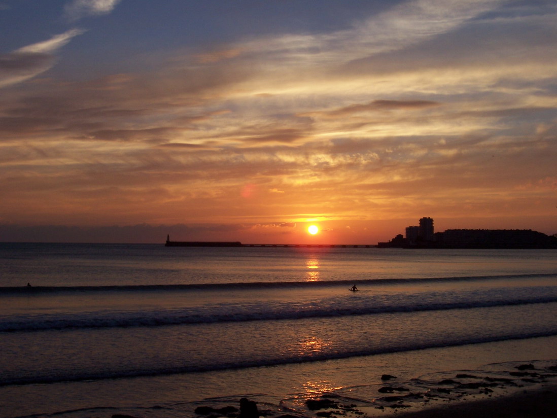 Wallpapers Nature Sunsets and sunrises Les sables d'olonne - coucher de soleil