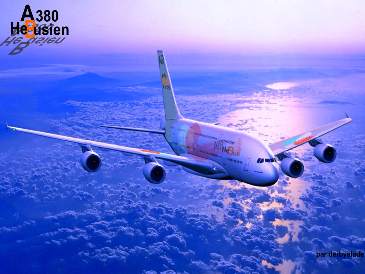 Wallpapers Planes Airliners A380 HEBUSIEN