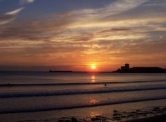 Wallpapers Nature Les sables d'olonne - coucher de soleil