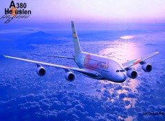 Fonds d'cran Avions A380 HEBUSIEN