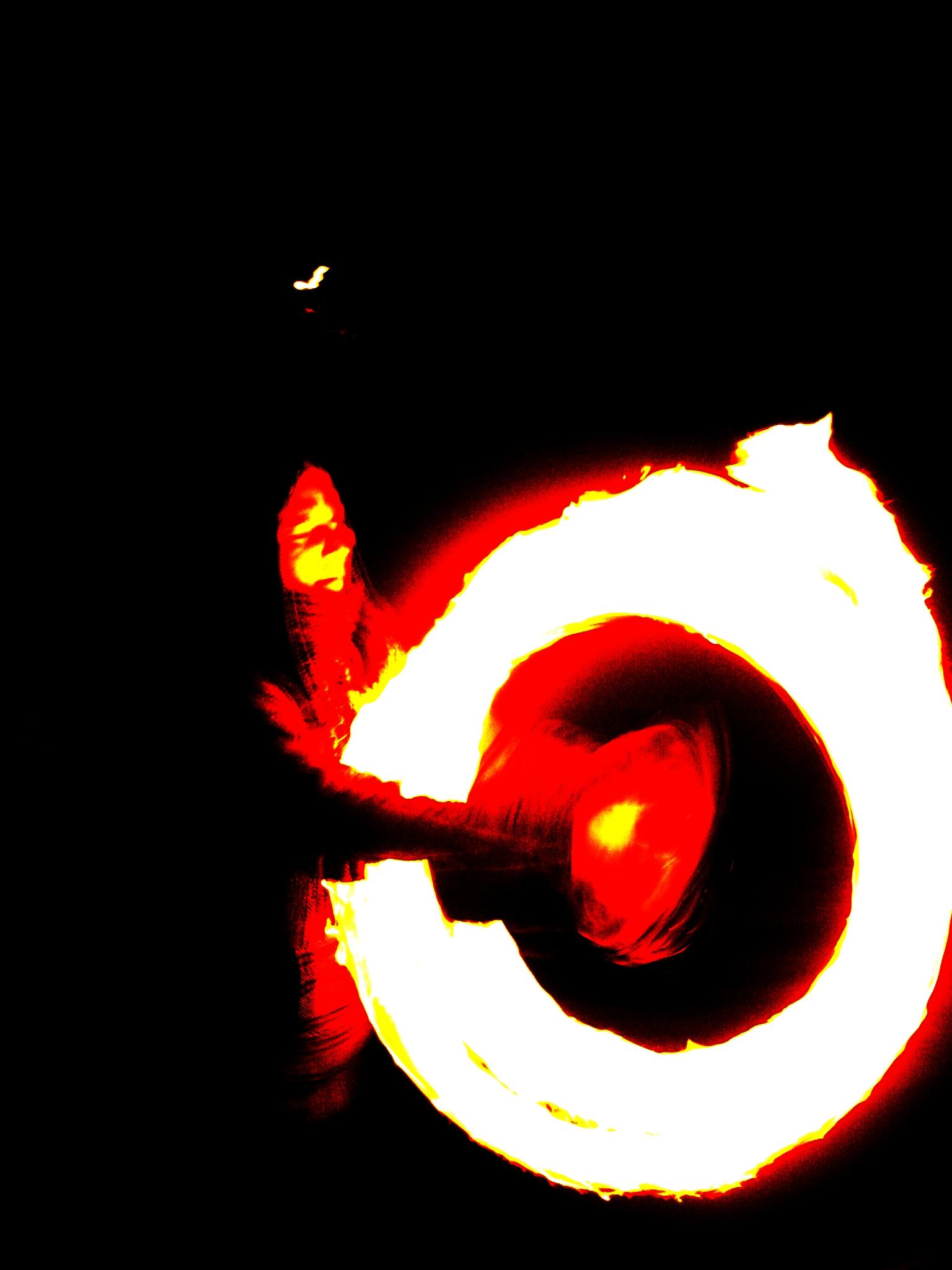 Wallpapers Abstract - Art Lights cercle de feu