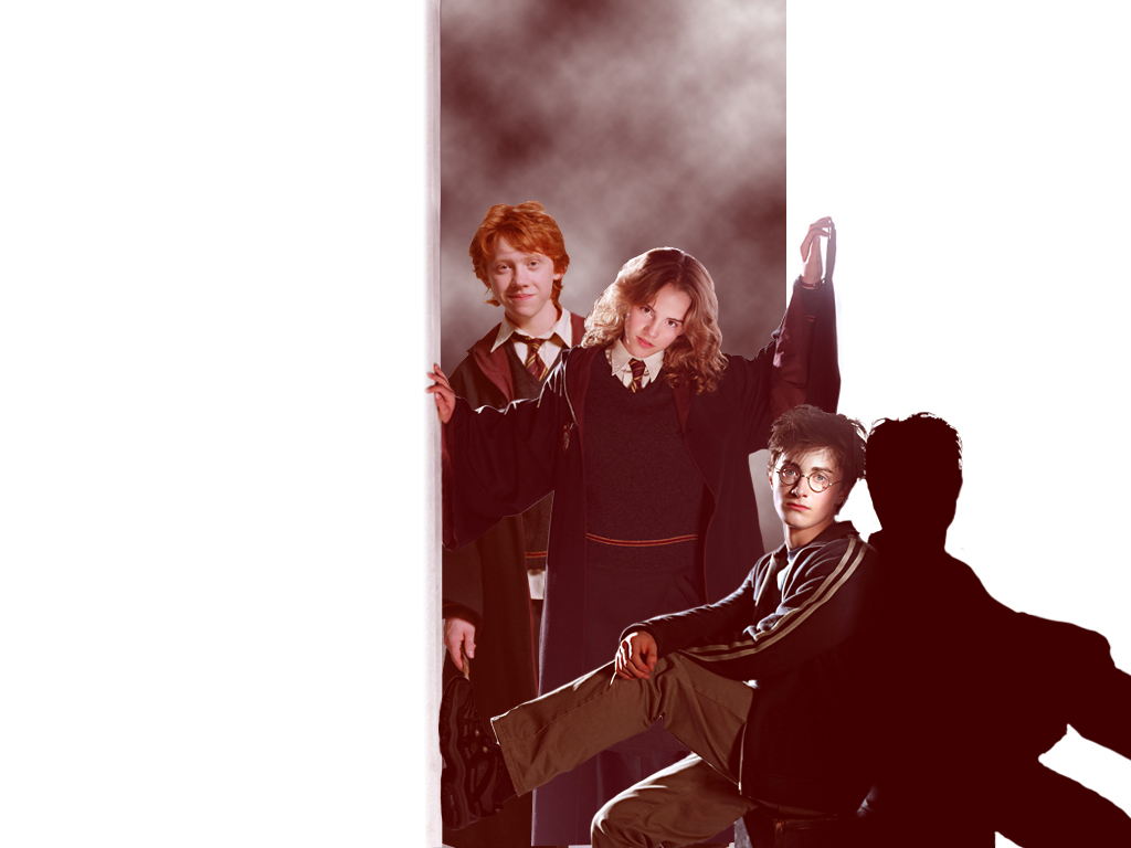 Fonds d'cran Cinma Harry Potter et la Coupe de Feu (IV) notre trio