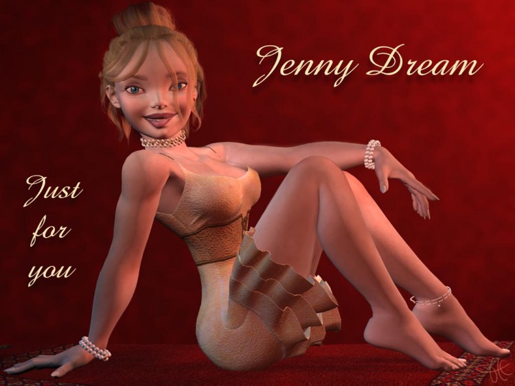 Fonds d'cran Art - Numrique Cybermodles Jenny for you